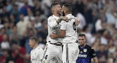 Liga: Real da solo in vetta, l'Atletico crolla con il Celta Vigo