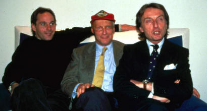 Niki Lauda, un sottomarino rosso a Monza