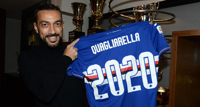 Ufficiale: Quagliarella ha rinnovato con la Samp
