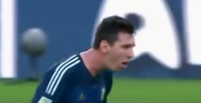 13/7/2014 FINALE DI COPPA DEL MONDO: MESSI VOMITA DURANTE ARGENTINA-GERMANIA