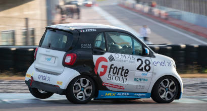 Ferri è il primo vincitore della smart EQ fortwo e-cup. Premiati anche Lembo, Simoni e Sellani