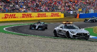 F1, la Mercedes temeva che Hamilton venisse penalizzato