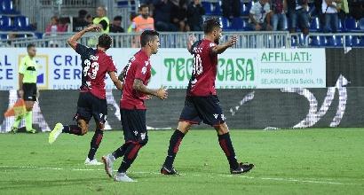 Serie A: Cagliari bloccato, il Sassuolo pareggia al 99'