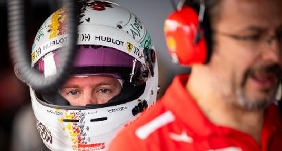 Ferrari, Vettel resta positivo: "Sono contento"