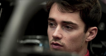 Leclerc sulla Ferrari 2019 per la prova del sedile