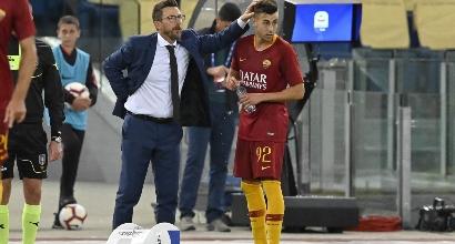 Roma, Di Francesco: "Un punto di partenza importante per il derby"