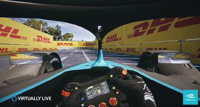 Giro di pista virtuale nella Capitale GUARDA IL VIDEO