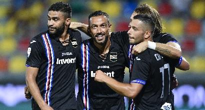 Serie A, Frosinone-Sampdoria 0-5: Quagliarella e Defrel lanciano Giampaolo