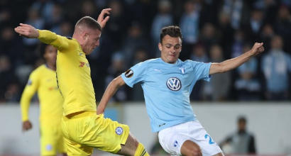 Europa League: il Chelsea espugna Malmö 2-1, il Valencia si impone a Glasgow