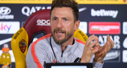 Roma, Di Francesco: "Infortuni ed errori, la cosa migliore è farsi una bella preghiera"