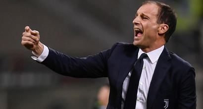 Juve, Allegri: "Reagito bene, importante tornare a +6 sul Napoli"