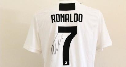 #GenovanelCuore: scende in campo Cristiano Ronaldo con Stelle nello Sport