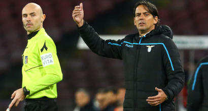 Lazio, Inzaghi: "Non mi stanno bene le due ammonizioni ad Acerbi"