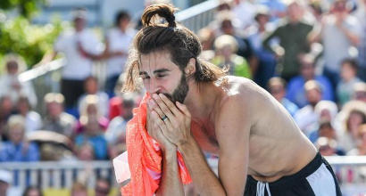 Atletica, Tamberi scaccia l'incubo: vola a 2.33, secondo posto a Eberstad