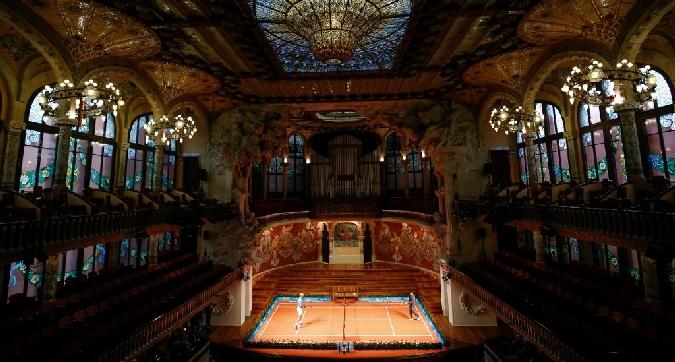 Nadal si esibisce al Palau de la Musica GUARDA LE FOTO