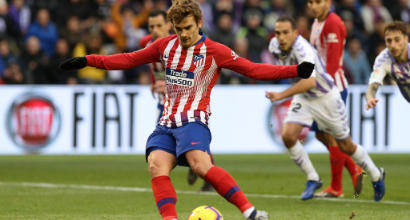 Liga: Griezmann trascina l’Atletico, il Real Madrid resta in scia