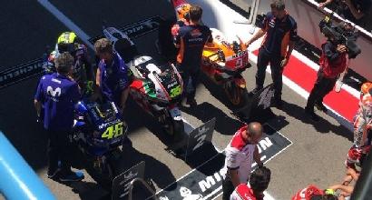 MotoGP, Rossi: "Sto guidando bene"