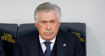 Napoli, Ancelotti: "Abbiamo giocato con timore, ora testa all'Arsenal"