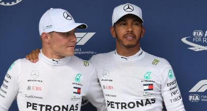 Hamilton-Bottas, AFP