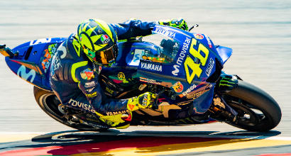 MotoGp, Rossi: "Qualifica tirata, sono soddisfatto"