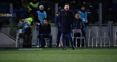 Roma, Di Francesco: "Subiamo troppi gol, ma ci abbiamo creduto fino alla fine"