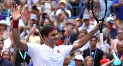 Tennis, US Open: Federer vola agli ottavi, Kerber fuori tra le donne