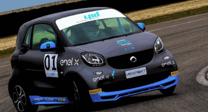 La Smart EQ Fortwo e-cup sbarca al Milano Rally Show
