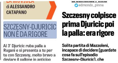 LA STAMPA SI DIVIDE