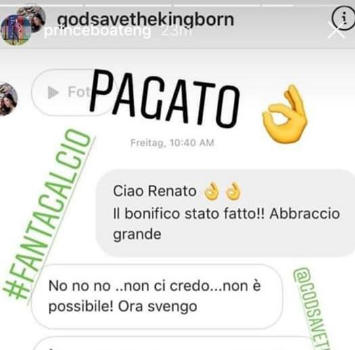 Barcellona, Boateng rimborsa il fanta-allenatore deluso