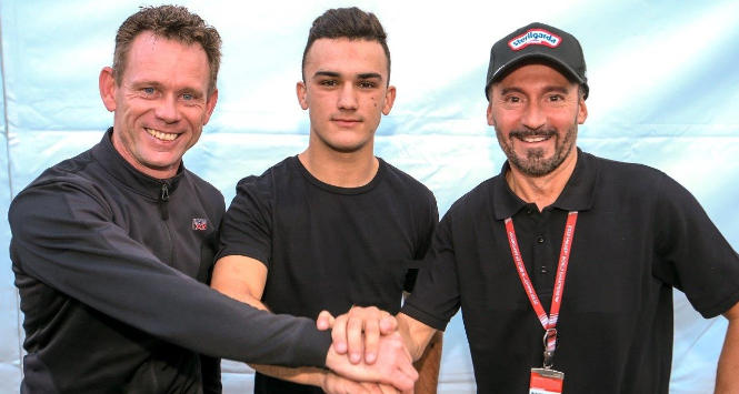 Il team di Biaggi in Moto3 nel 2019