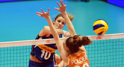 Nations League Volley, Italia sul velluto: 3-1 all'Olanda