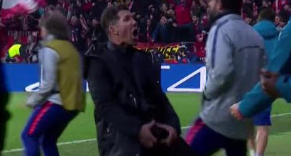 Esultanza esagerata con la Juve, Simeone rischia la squalifica