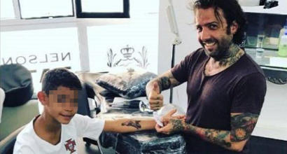 Mondiali 2018, il figlio di Cristiano Ronaldo "vince" il suo primo tatuaggio