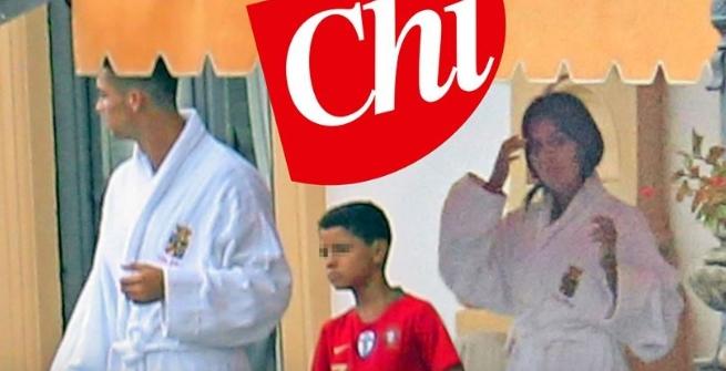 Ronaldo e Georgina, foto Chi