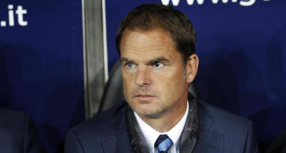 Inter, Frank De Boer attacca: "Il gruppo era marcio"