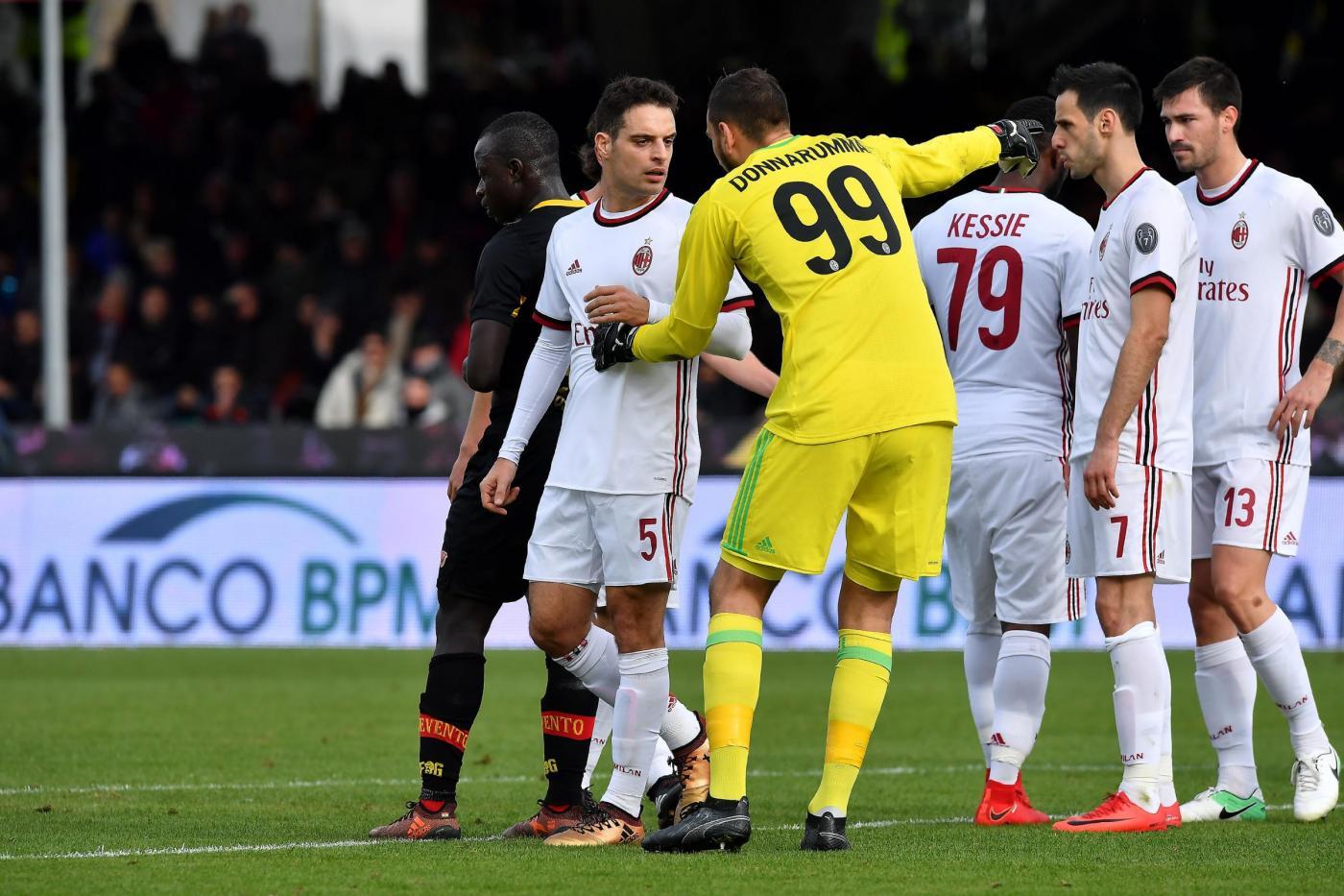 Benevento-Milan 2-2, le foto del match - foto 19