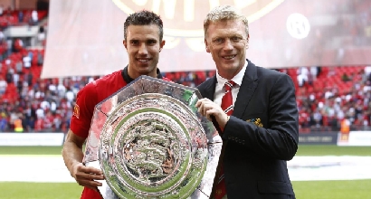 Moyes e Van Persie, Lapresse