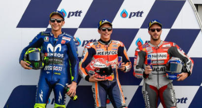 MotoGP Thailandia, Rossi: "Questa Yamaha è come l'Inter"