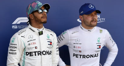 Hamilton-Bottas, AFP