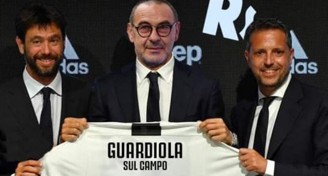 Sarri alla Juventus: il web non perdona e si scatena con Guardiola, il Napoli e... Conte