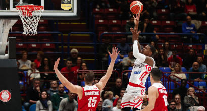 Basket: Milano show con Reggio Emilia e primato, Cremona passa a Pistoia ed è terza