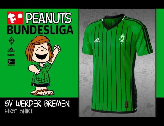 Charlie Brown e Snoopy in Bundesliga: magliette ispirate ai Peanuts | Foto  - Sportmediaset