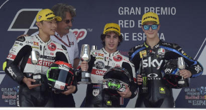 Podio Jerez, AFP