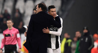 L'addio di Allegri, CR7 promette: "Domenica giochiamo per lui"