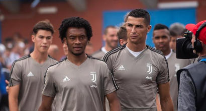 Juve, parla Cuadrado: "Cristiano Ronaldo è qualcosa di eccezionale"