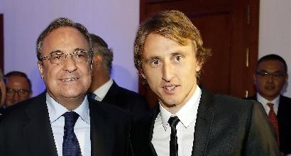 Modric a Madrid, incontra il vice di Florentino. L'Inter resta in attesa