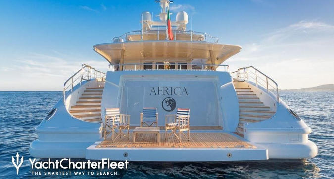 Africa I, ecco lo yacht dove CR7 si sta rilassando