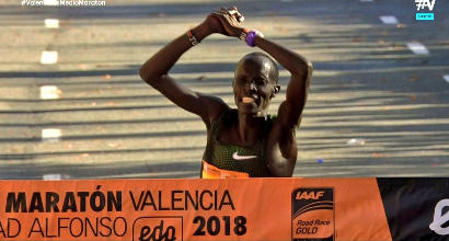 Valencia, Kiptum stabilisce il nuovo record del mondo nella mezza maratona