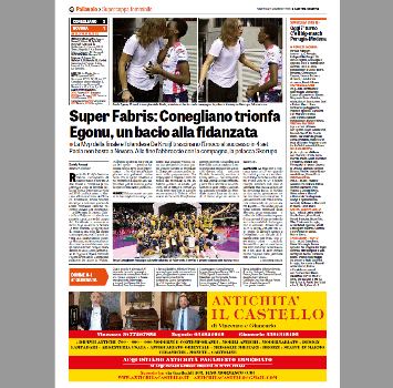 Volley, la Egonu si consola con Skorupa