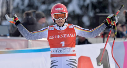 Sci, SuperG di Kitzbühel: vince Ferstl, Paris terzo